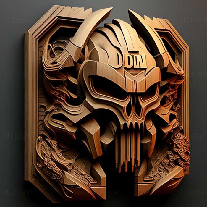 3D model Doom Eternal game (STL)